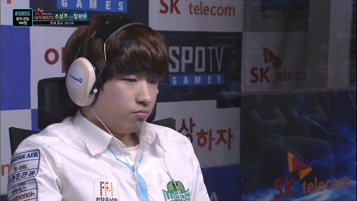 Maru, top South Korean eSports player, competing in a StarCraft II tournament, showcasing elite strategy and skill in global eSports tournaments.