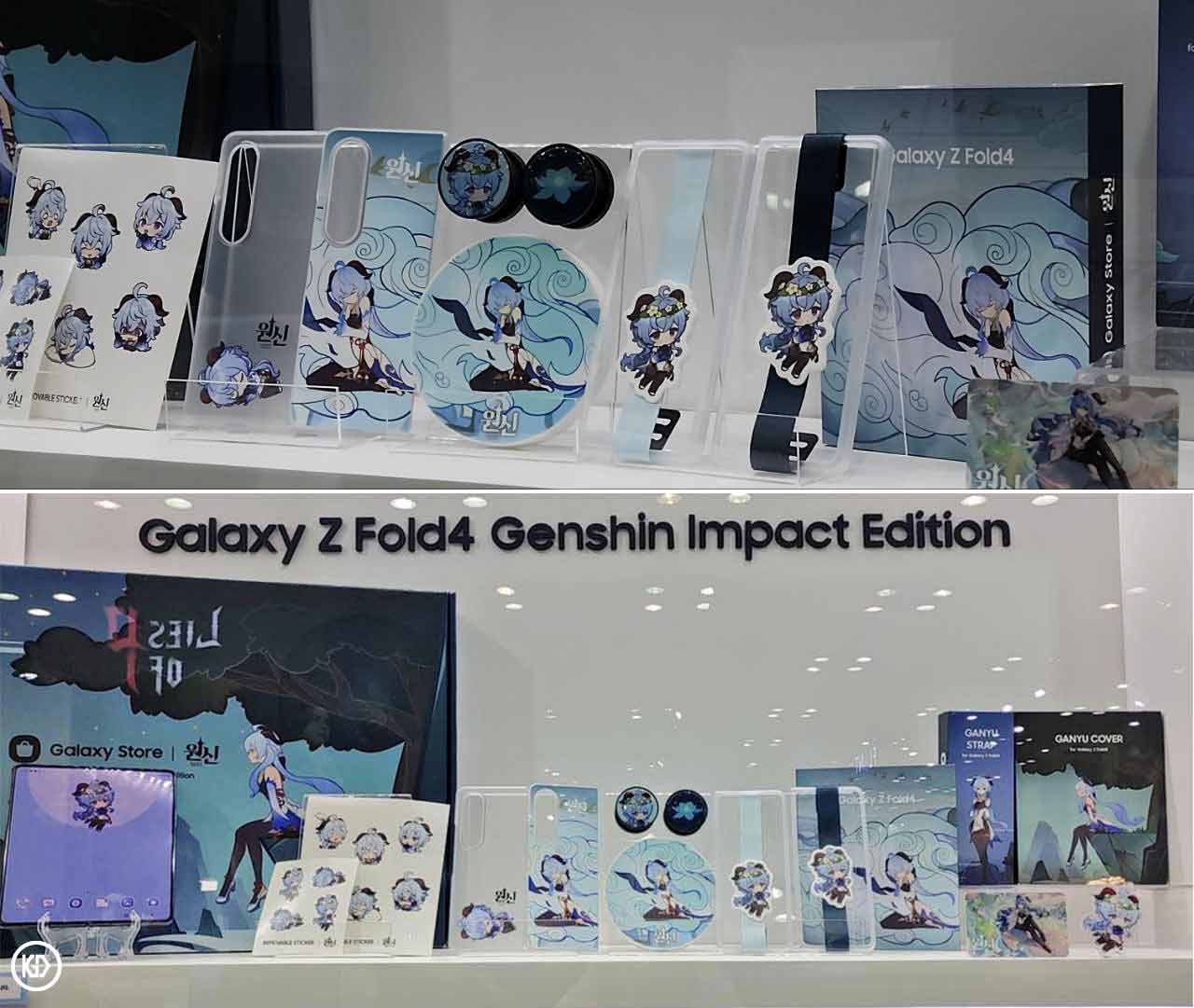 Samsung Galaxy Z Fold X Genshin Impact Collab A Glimpse Of Promotion Koreagamedesk Korea