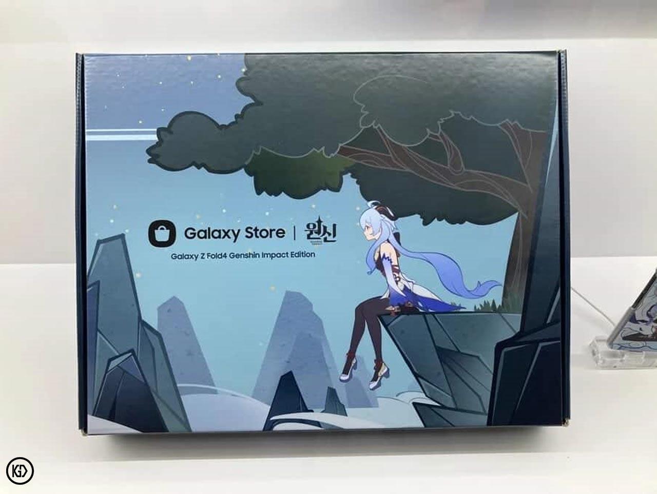 Samsung Galaxy Z Fold 4 X Genshin Impact Collab A Glimpse Of Promotion Koreagamedesk Korea 7307