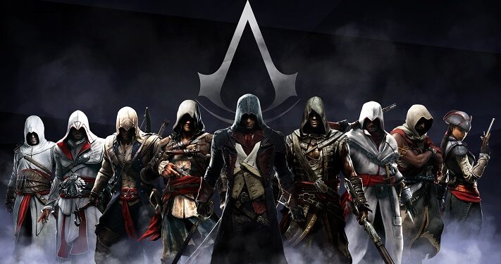 Ubisoft CEO Yves Guillemot discussing multiple Assassin's Creed remakes, including the upcoming Assassin's Creed: Shadows, promising a variety of gaming experiences.