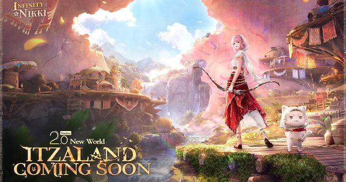 Infinity Nikki Version 2.0 Itzaland map anniversary update showcases open-world game dress-up adventure gaming update new features.