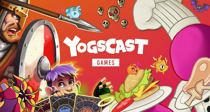 Yogscast Games roguelike publishing deals: Infinity Sweeper and The Gate Must Stand indie artwork with grid puzzles and dark fantasy siege.
