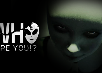 Who Are You!? psychological horror game, UFO abduction sci-fi horror on Steam, episodic horror indie horror game.