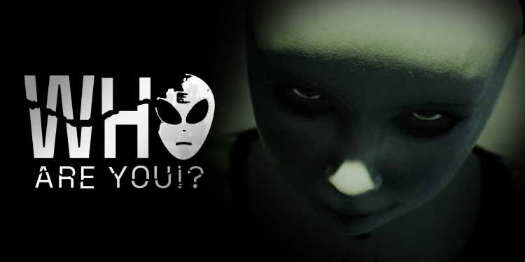 Who Are You!? psychological horror game, UFO abduction sci-fi horror on Steam, episodic horror indie horror game.