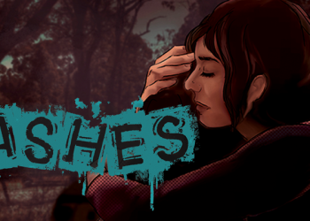 Plot Twist studio's Ashes visual novel — an indie narrative game and interactive graphic novel murder mystery game arriving on Steam Early Access May 7.