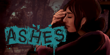 Plot Twist studio's Ashes visual novel — an indie narrative game and interactive graphic novel murder mystery game arriving on Steam Early Access May 7.